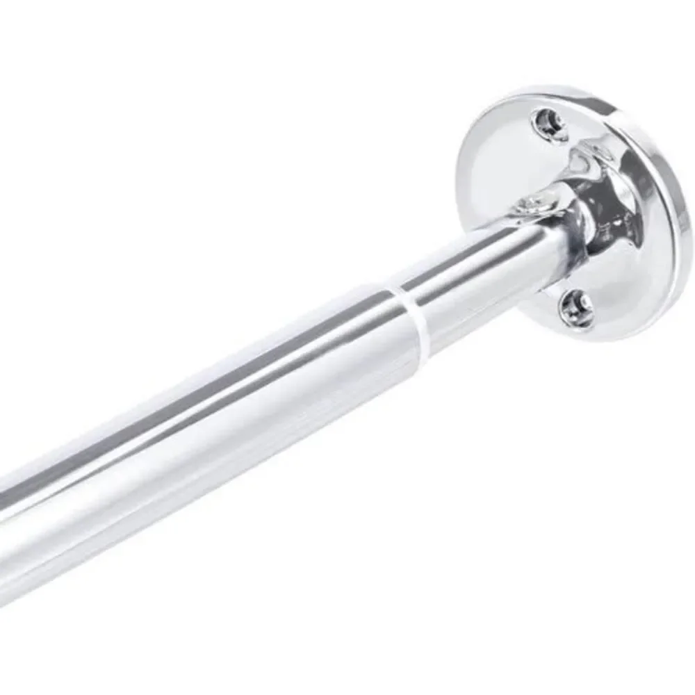Amazon Basics Extendable Curved Shower Rod, 48